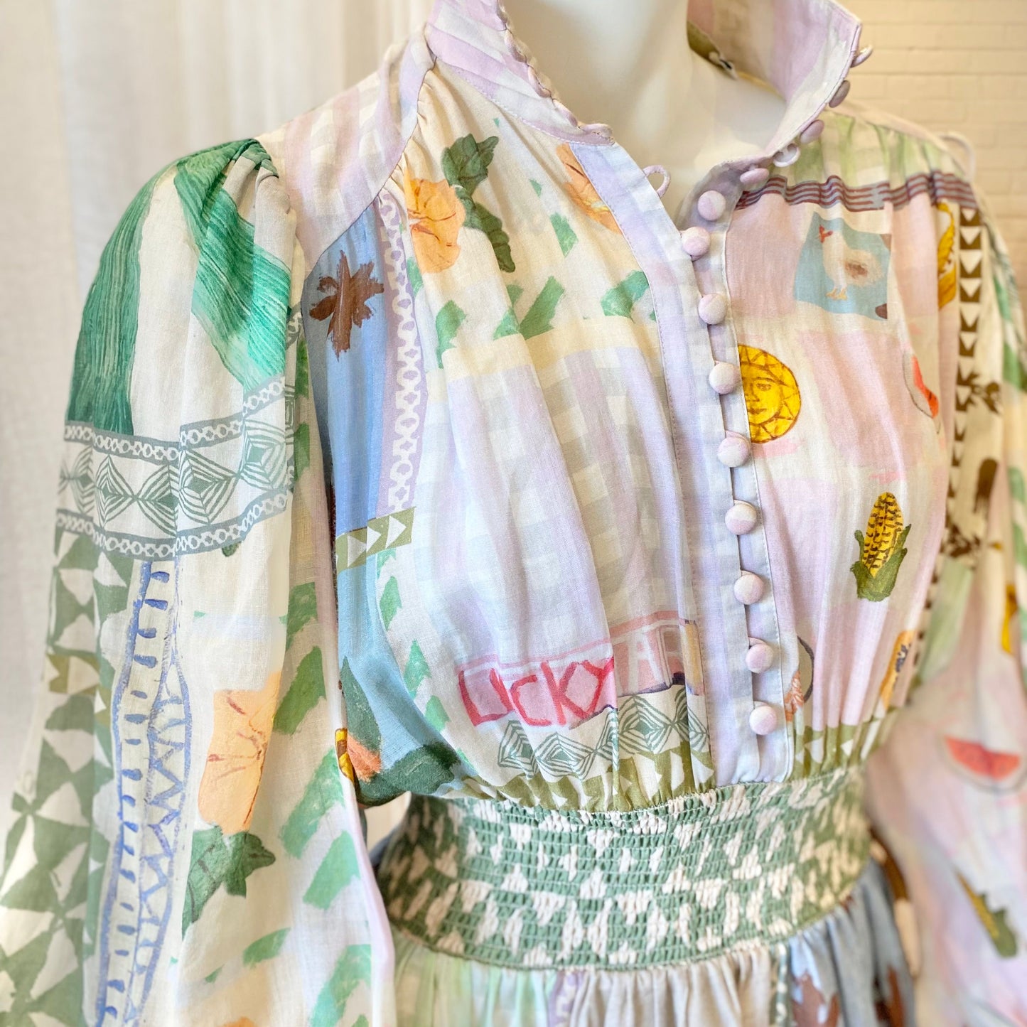 Alemais Emma Gale Shirtdress - Size 10