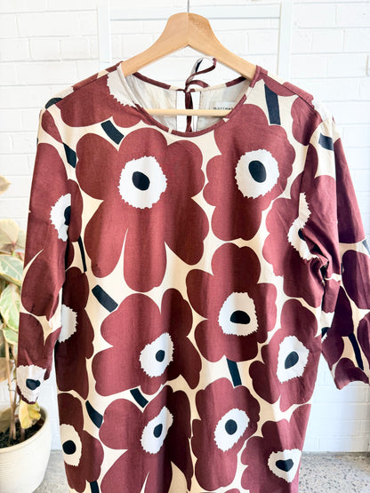 Marimekko Havaittu Pieni Unikko 2 Dress - Size 44 (14)