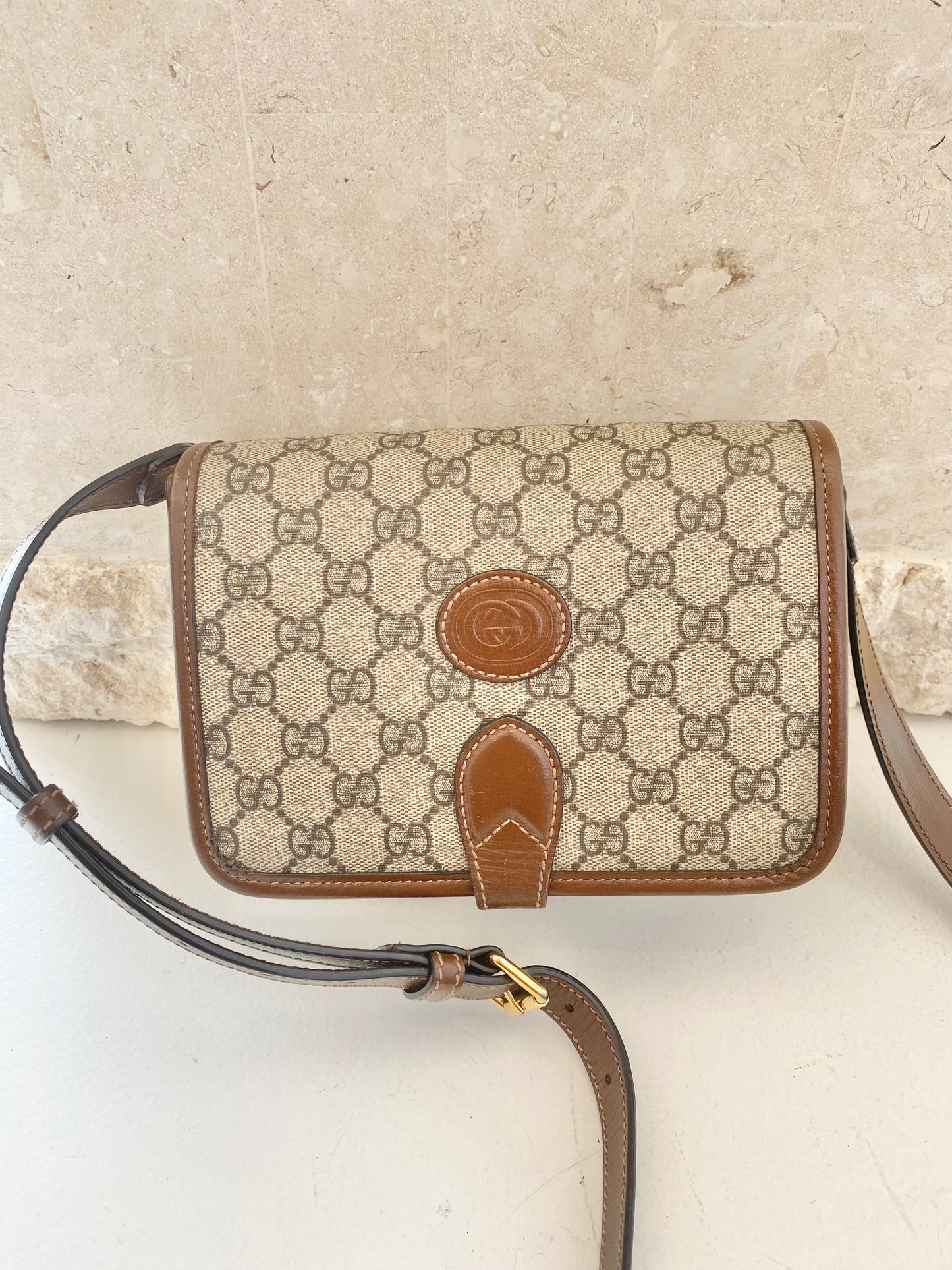GUCCI Interlocking G Mini Shoulder Bag