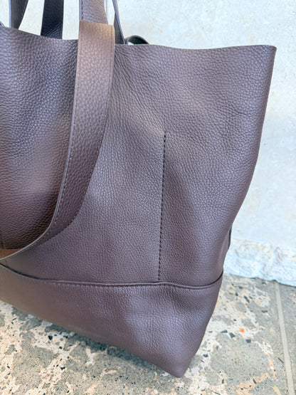 Rag and Bone NY Espresso Logan Tote