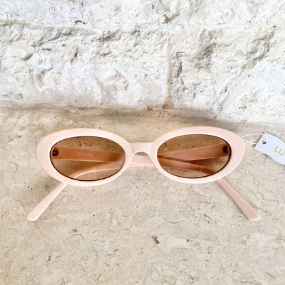 Lu Goldie Sylvie Sunglasses in Blush