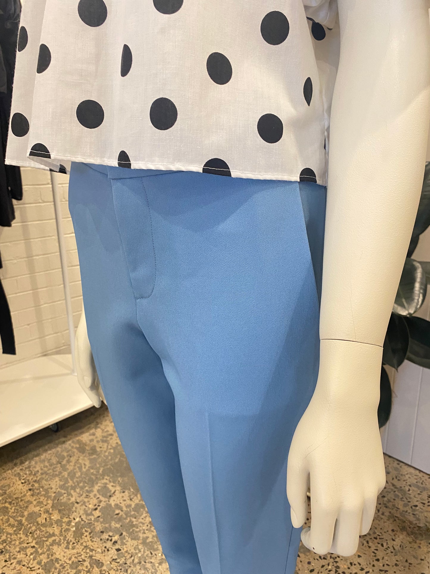 Scanlan Theodore Blue Trousers - Size 8