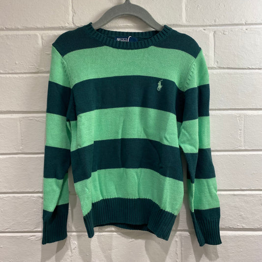 Polo Ralph Lauren Stripe Knit Jumper - Size 4