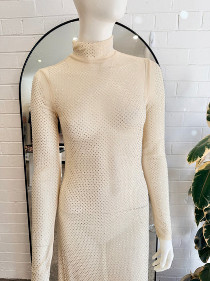 Camille Charrière x Mango Crystal Gown