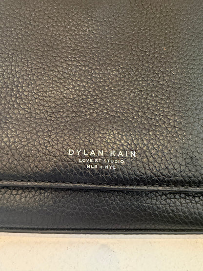 Dylan Kain Black Pebbled Love St Studios Handbag