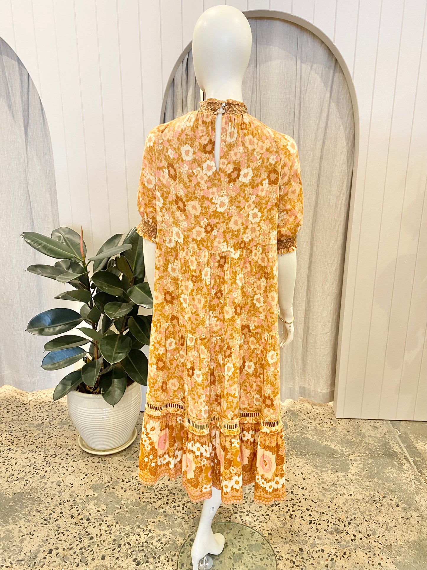 Spell & The Gypsy Anne Midi Gown - Size M (12)