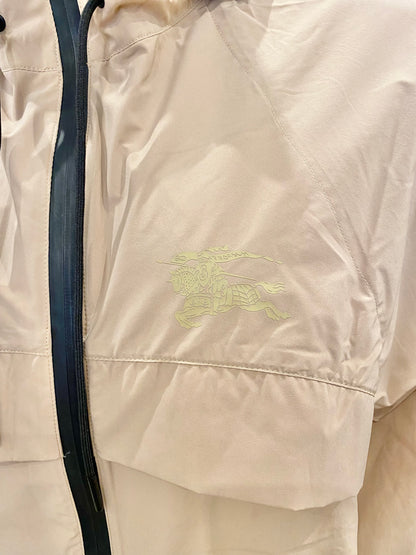 Burberry Equestrian Knight Hooded Parka Jacket - Size 10