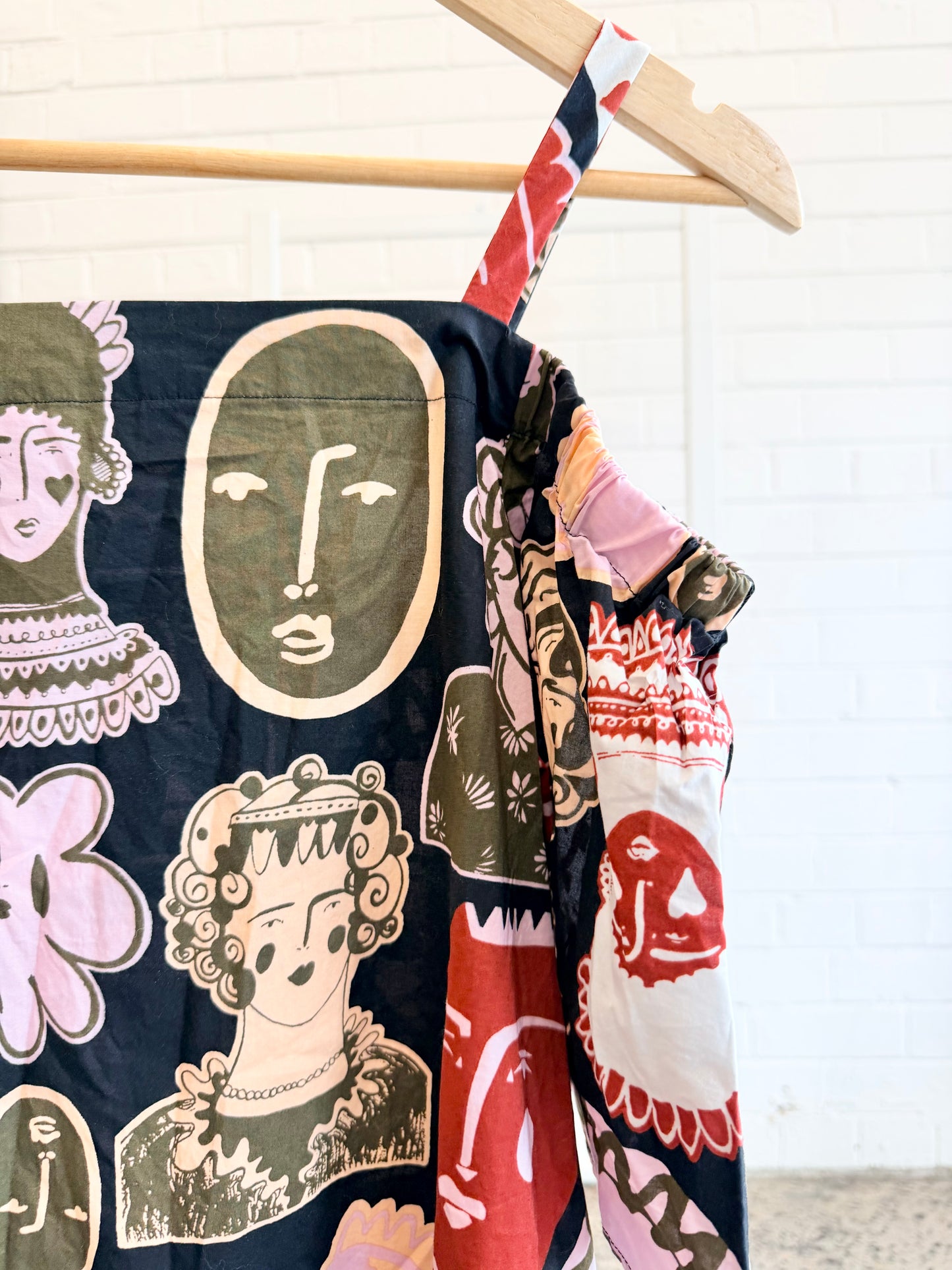 Gorman x Claire Johnson 'Portraits' Smock Dress - Size 10