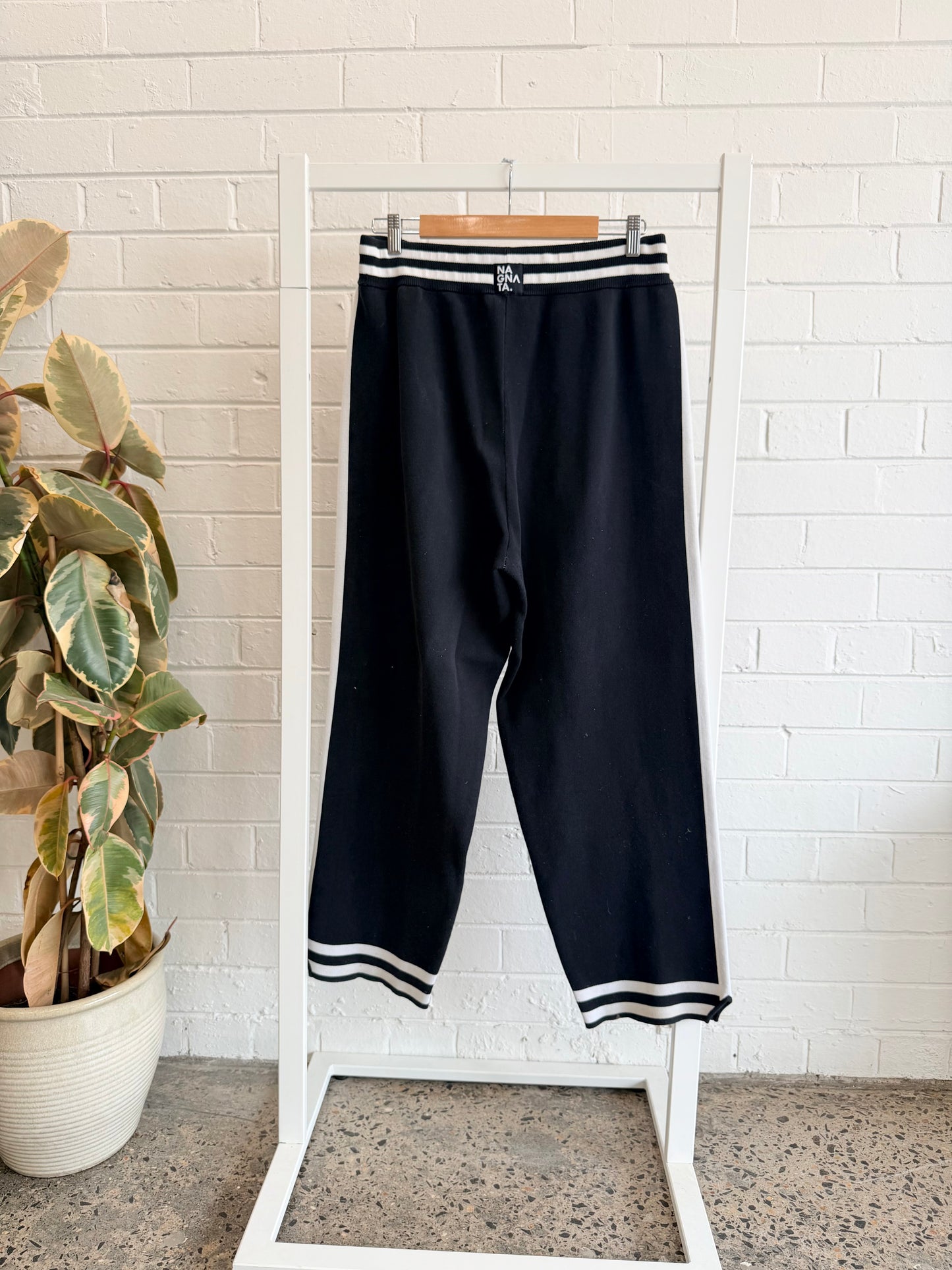 Nagnata Organic Romeo Trackpant in Black - Size L (14)