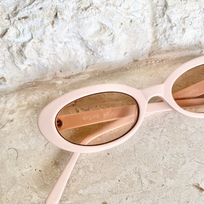 Lu Goldie Sylvie Sunglasses in Blush