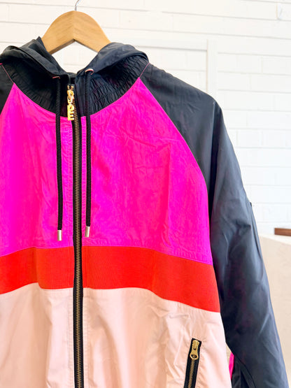 PE Nation Black/Pink Man Down Jacket - Size L (12)