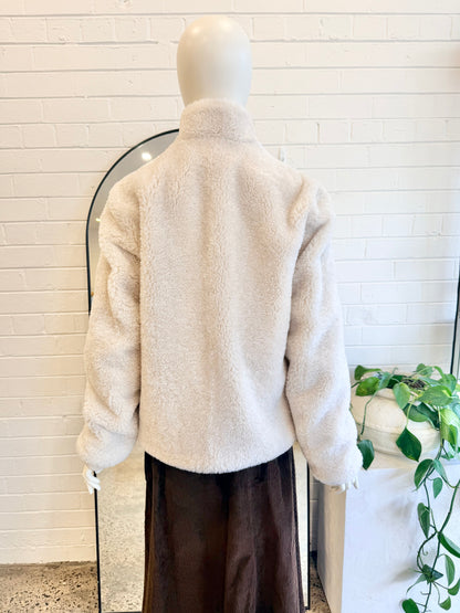 Viktoria & Woods Dolomites Jacket in Ivory - Size 2 (12) - Pre-Loved Geelong 4