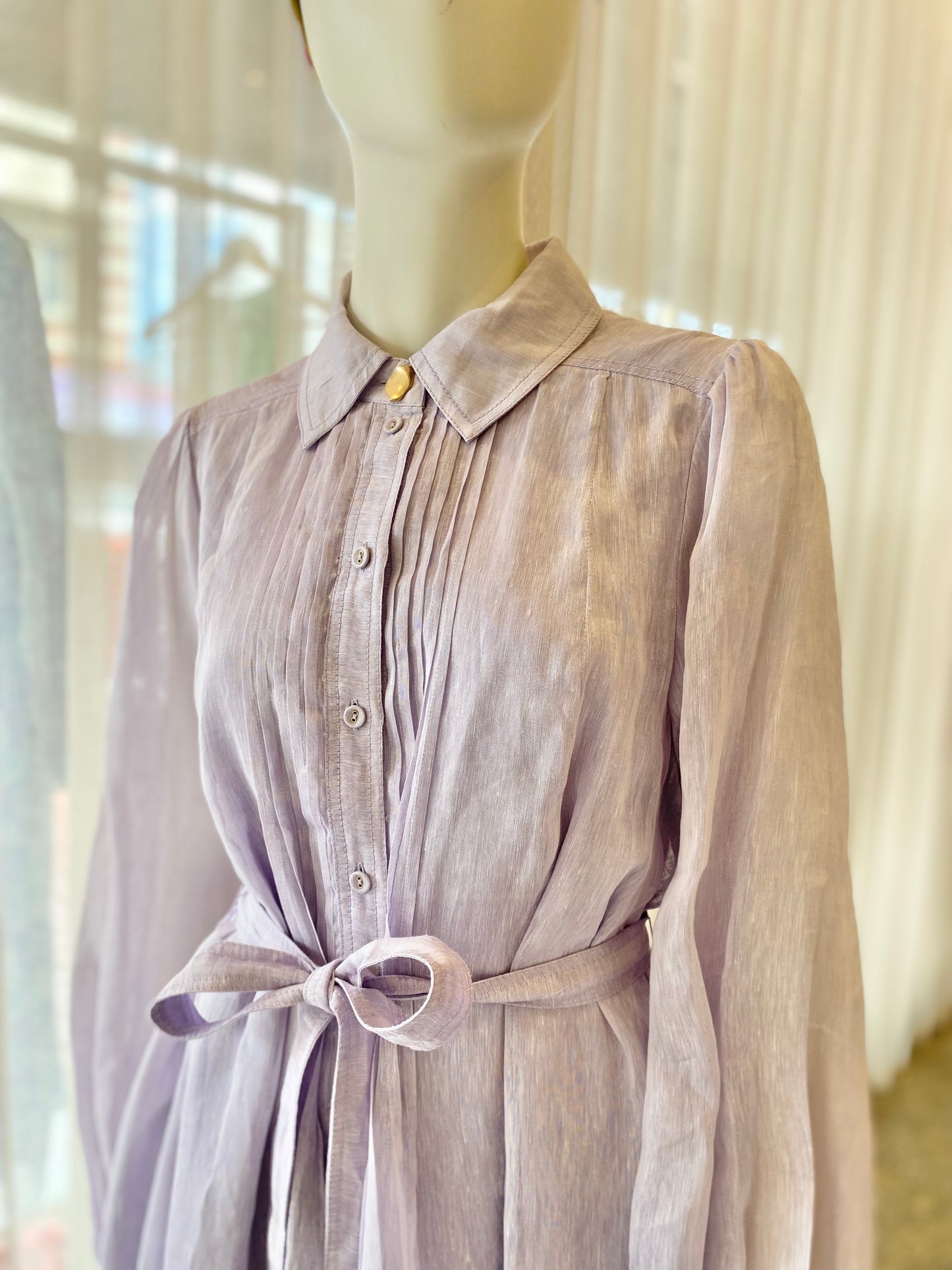 Aje Halos Silk Linen Blend Maxi Dress - Size 12