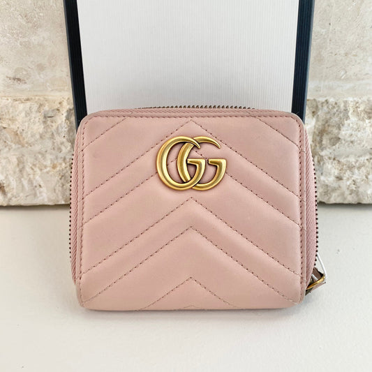 Gucci GG Marmont Zip Around Wallet