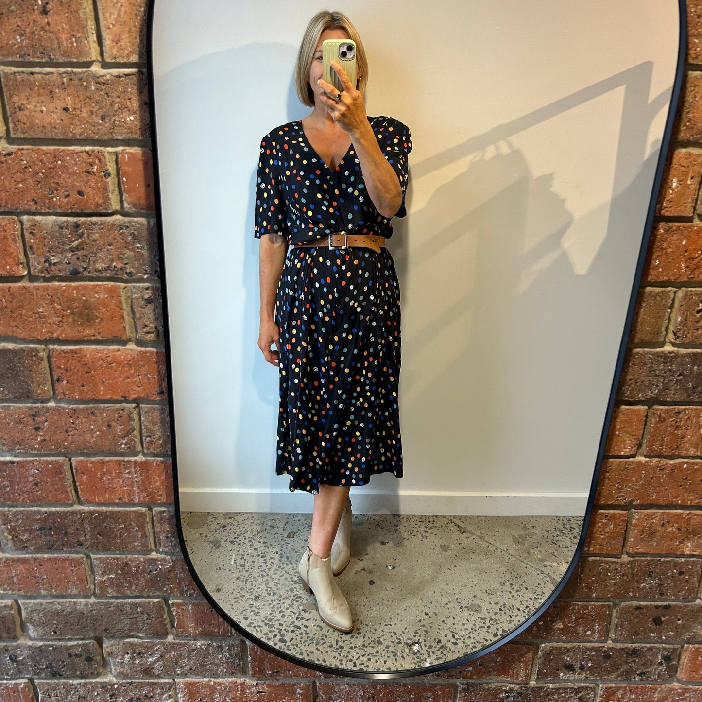 Gorman x Julia Flanagan Polkadot Dress - Size 14