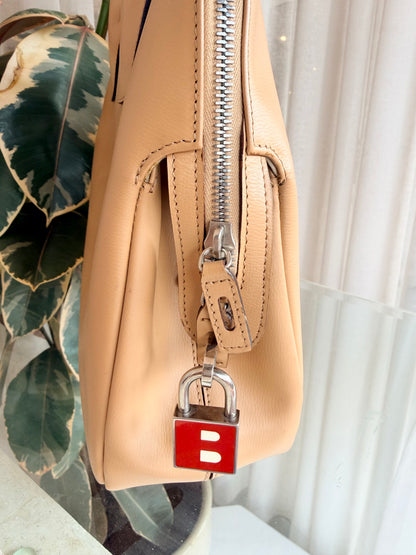 Bally Leather 'Doctors' Handbag in Tan