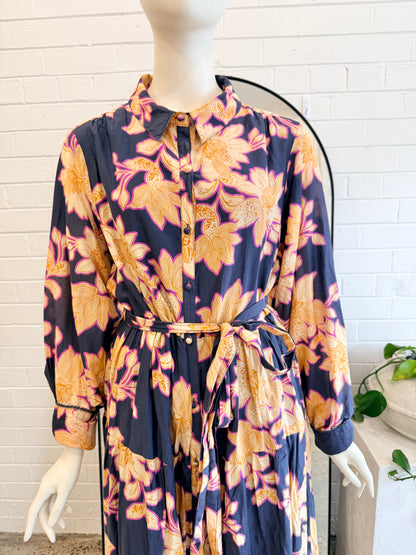 Alessandra Lulu Hazel Midi Dress - Size XL (14) - Pre-Loved Geelong