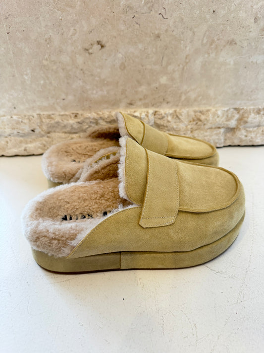 Alias Mae Dune Mae Burkley Platform Suede Mules - Size 39