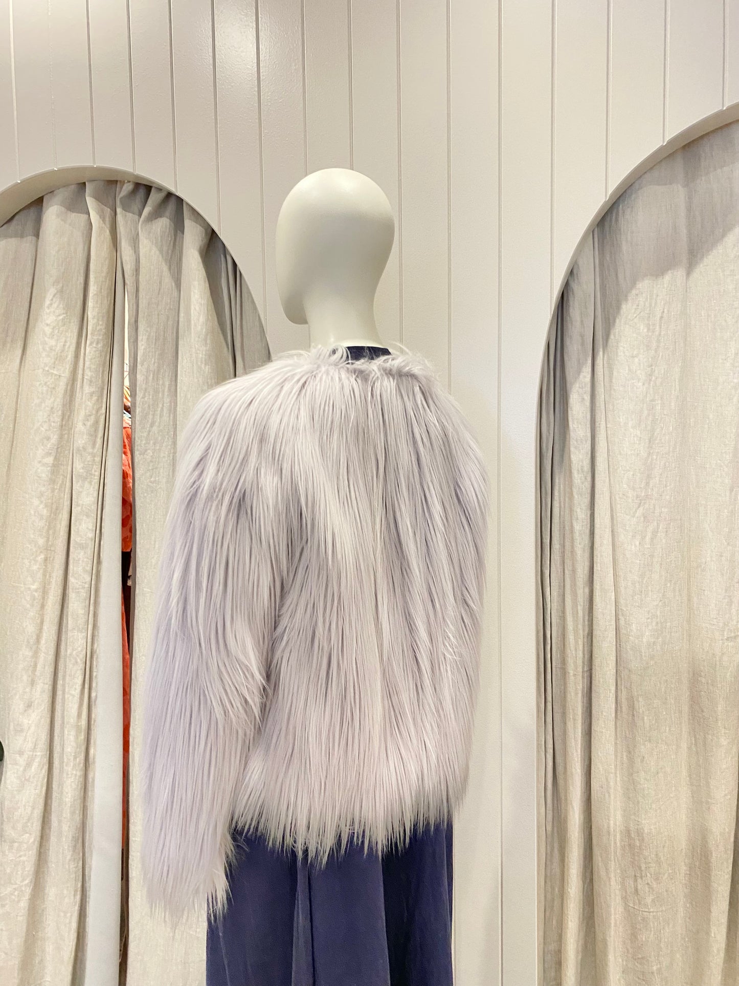 Unreal Fur Cloud Dream Jacket BNWT - Size L