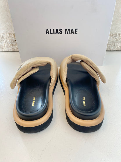 Alias Mae 'Saige' Slides in Chai - Size 39
