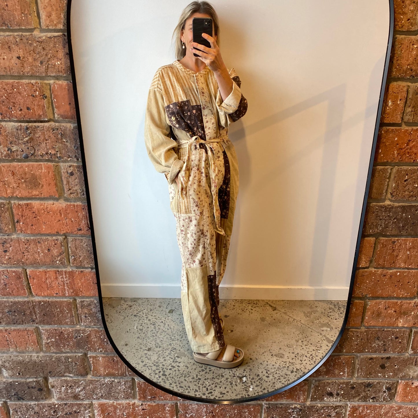 Free People 'Roadtrip Patched' Overalls - Size XS (6/8)