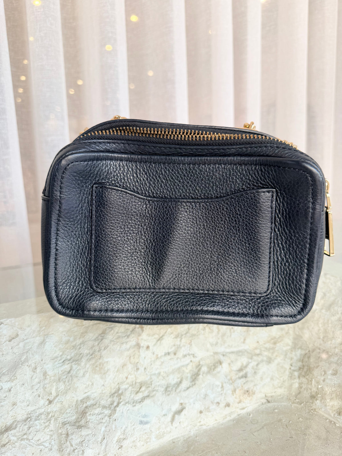 Marc Jacobs 'The Snapshot' Crossbody Bag in Black