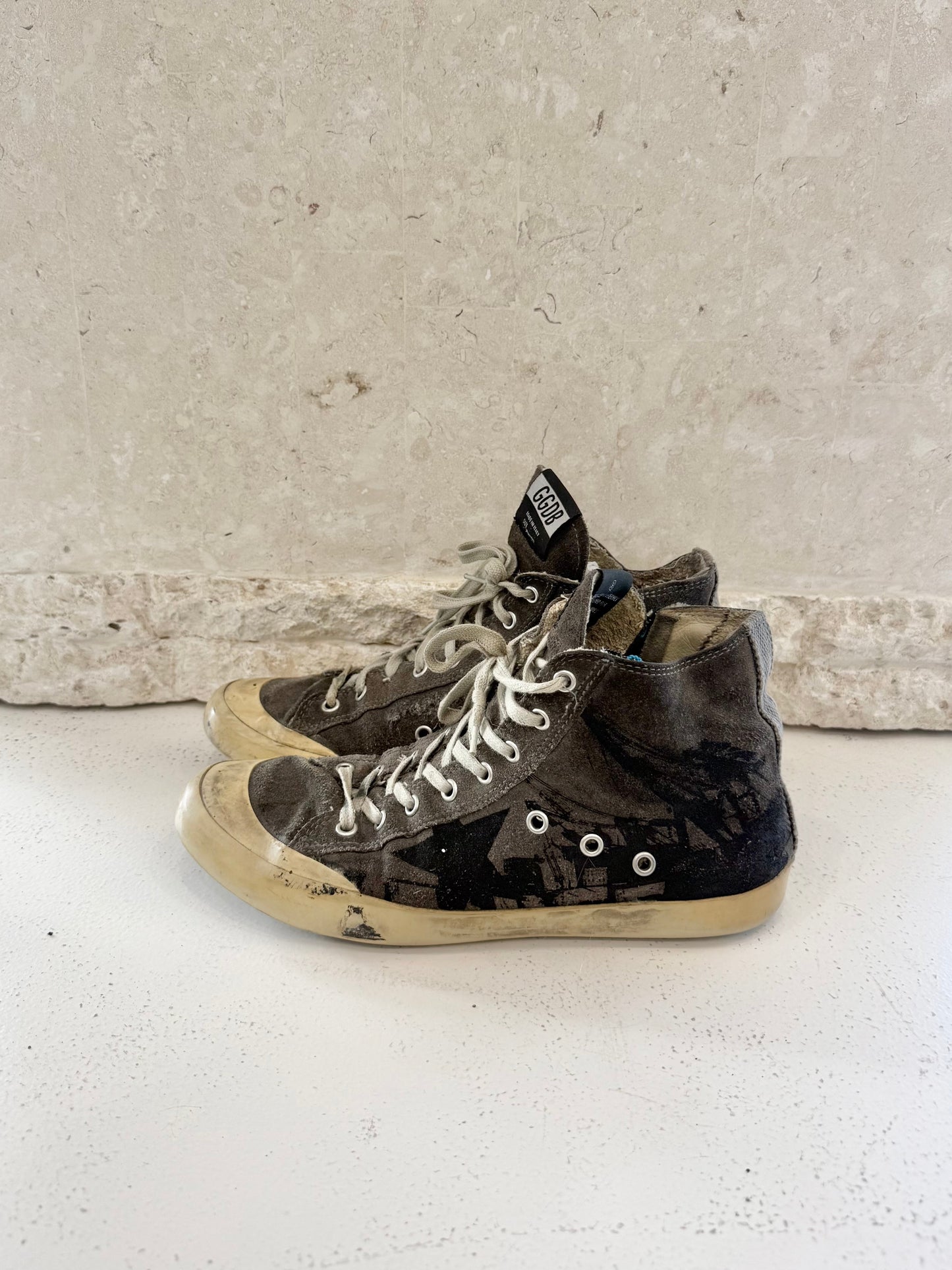 Golden Goose 'Francy' Hi Top Sneakers - Size 40