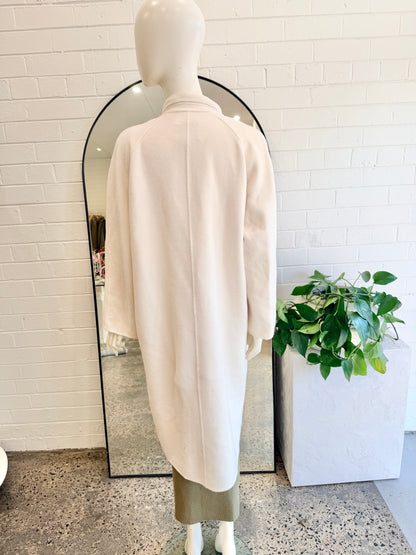 Country Road Button Detail Soft Coat - Size L/XL (12-14)