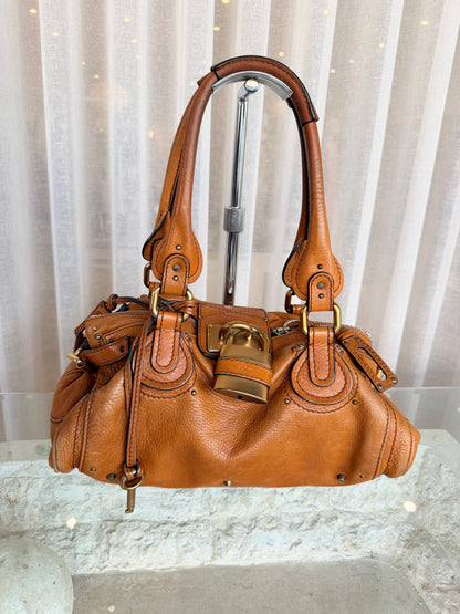 Vintage 2006 Chloe Tan Paddington Bag