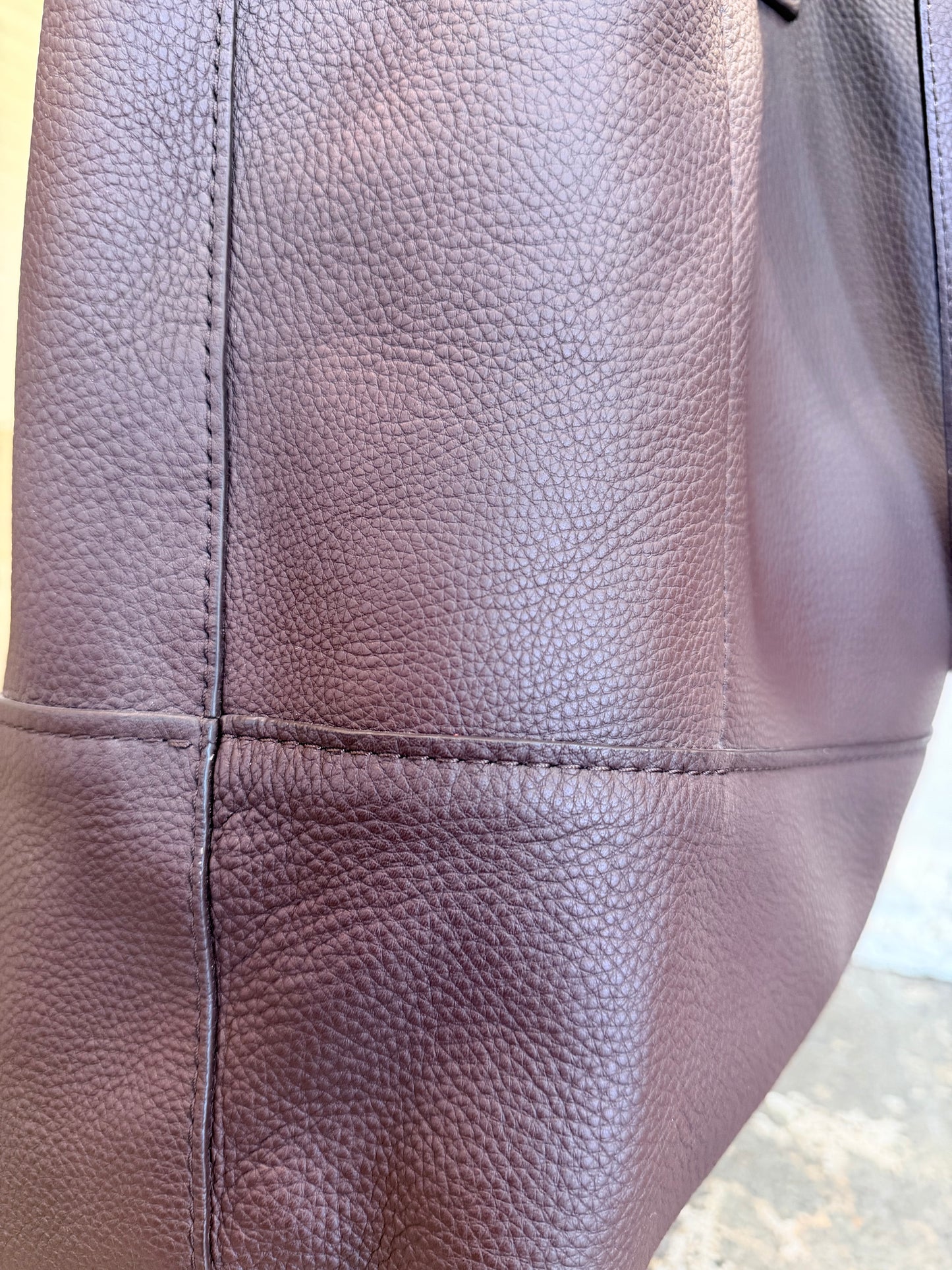 Rag and Bone NY Espresso Logan Tote