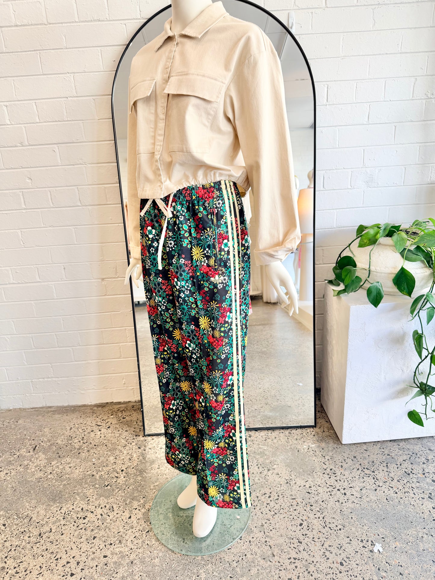 Adidas Originals x Liberty London Firebird Trackpants - Size 12-14 - Pre-Loved Geelong