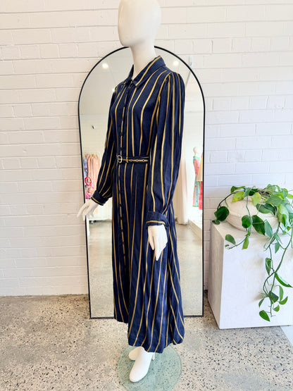 Allessandra Ink Soho Frankie Midi Dress - Size XL (14) - Perw-Loved Geelong