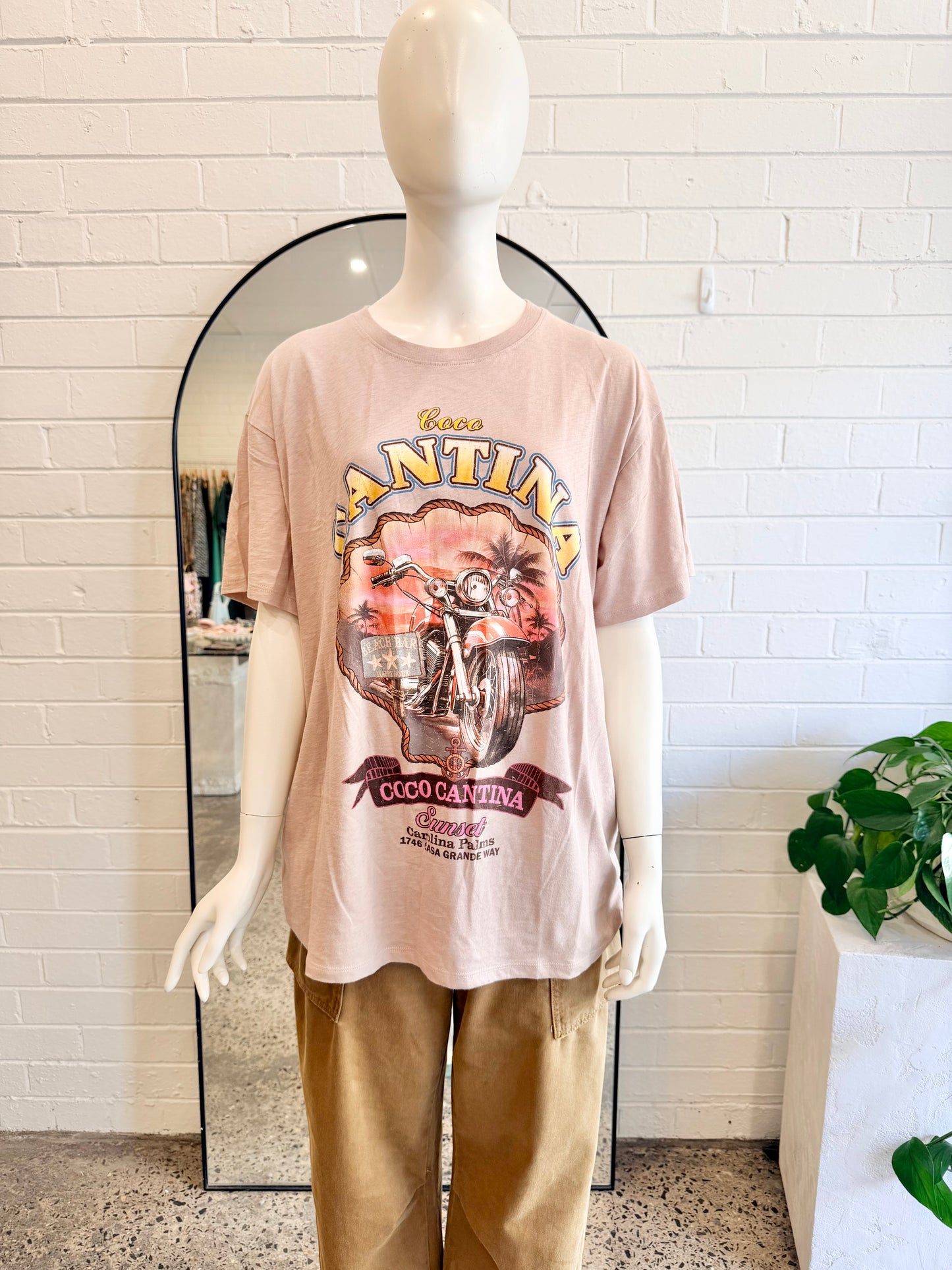 Spell & The Gypsy Collective 'Coco Cantina' Biker Tee - Size XXL (14)