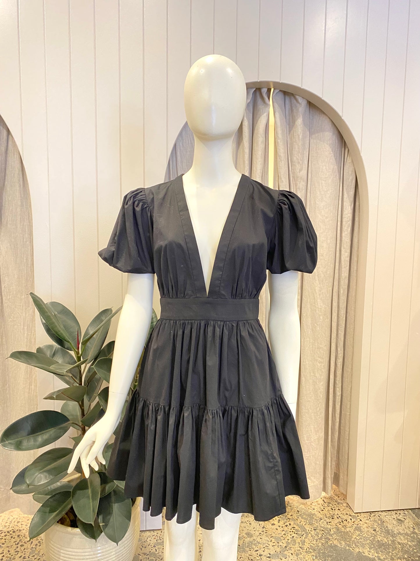 Sonya Moda Black Cora Dress - Size 10