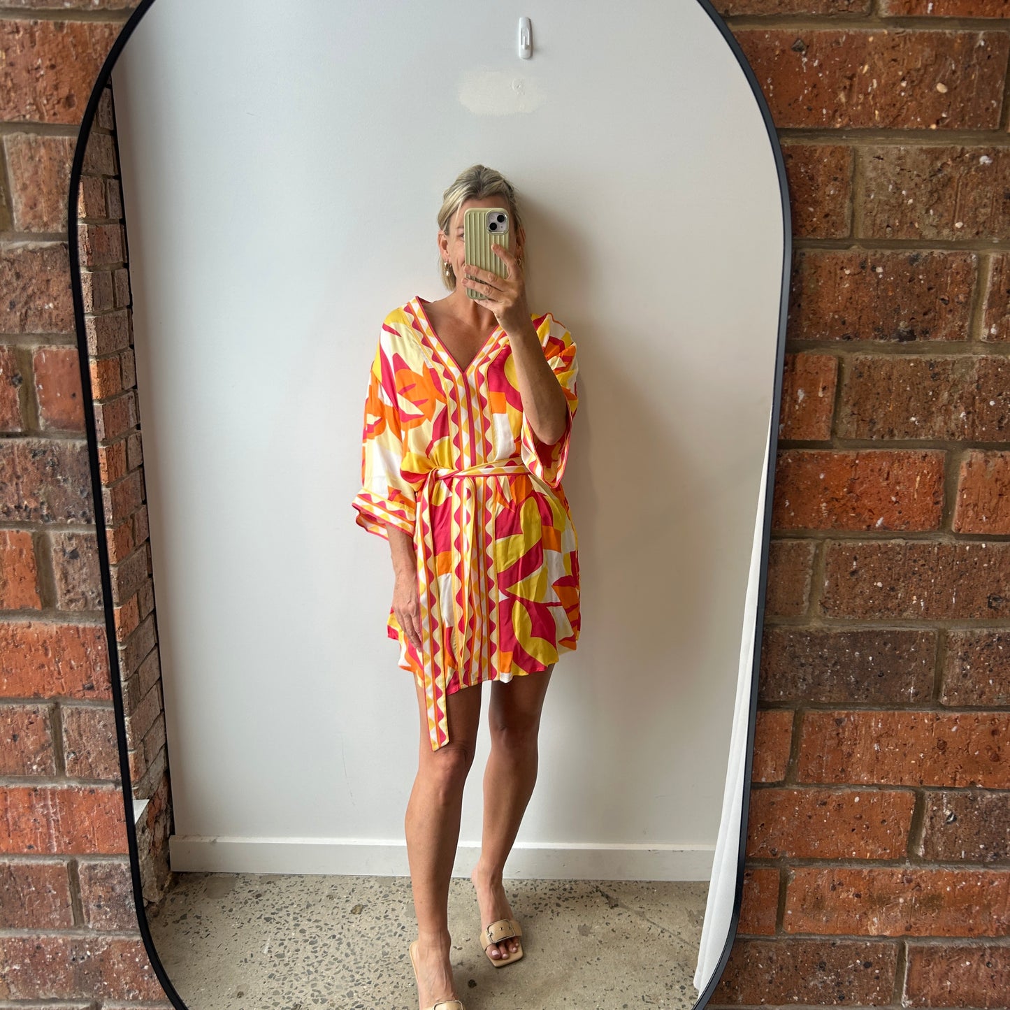 Rebecca Vallance ‘Sorrento’ Kaftan Dress - Size 10