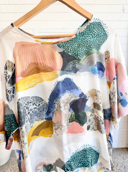 Wolf & Mishka Silk Top - One Size (12-14)