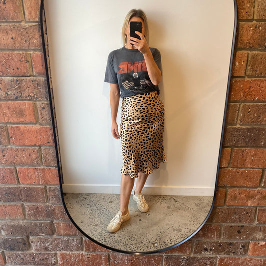 Realisation Par Silk Midi Skirt - Size S (6/8)