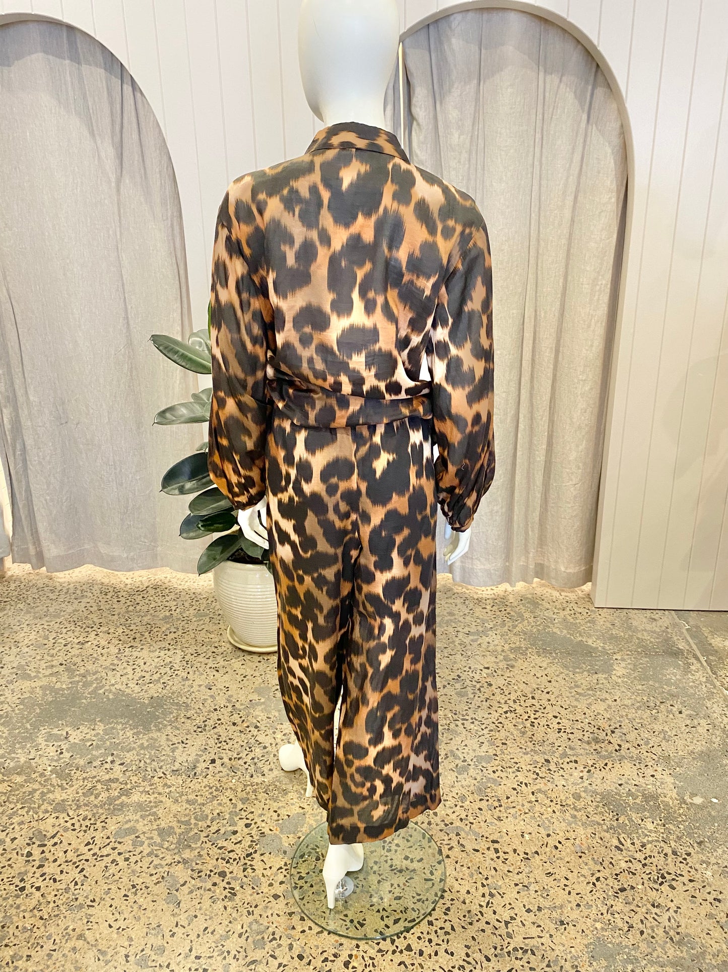 Country Road Animal Print Co-Ord Set - Size 12