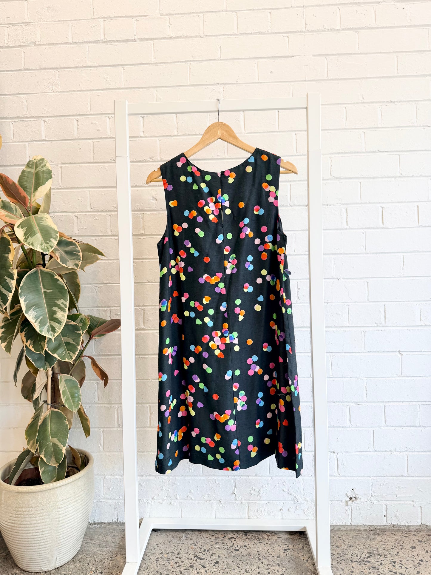 Gorman Confetti Hearts Shift Dress  - Size 10