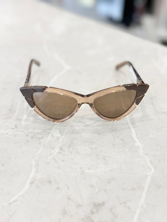 Pared Piccolo and Grande Sunglasses in Coffee