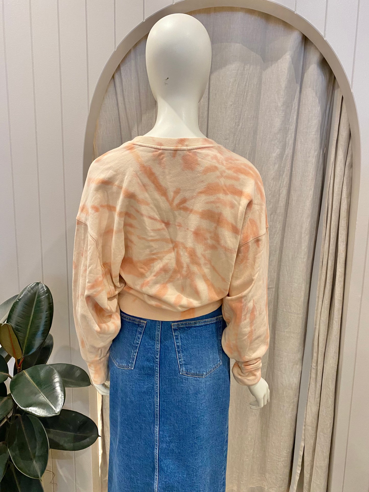Ena Pelly Apricot Sweater - Size 10