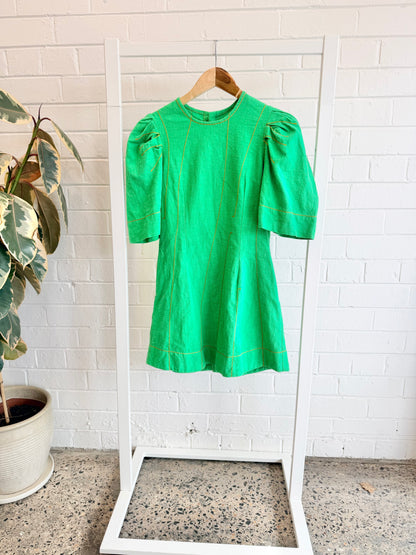 The Story of Us Green Mini Dress - Size 8