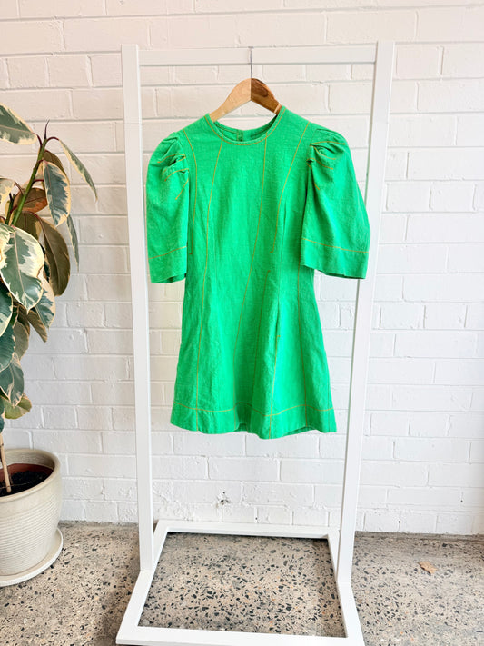 The Story of Us Green Mini Dress - Size 8
