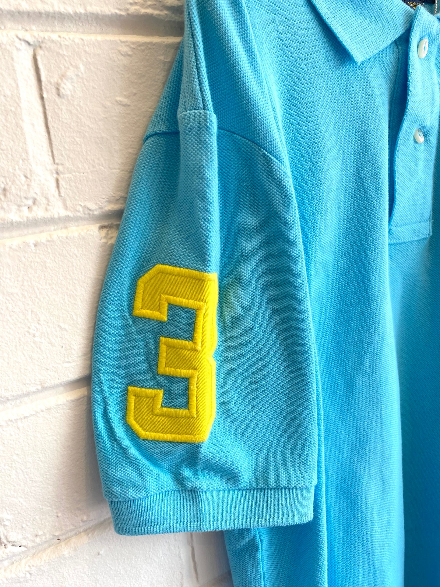 Ralph Lauren Polo Blue collar shirt - size 10-12