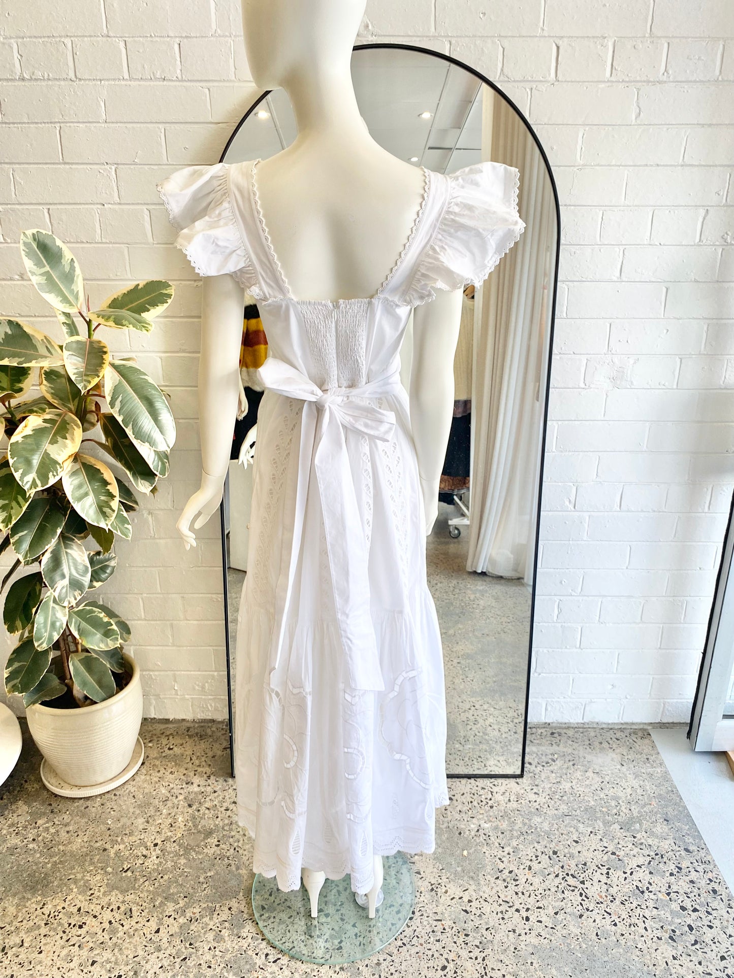 Binny White New Years Eve Sundress - Size 8