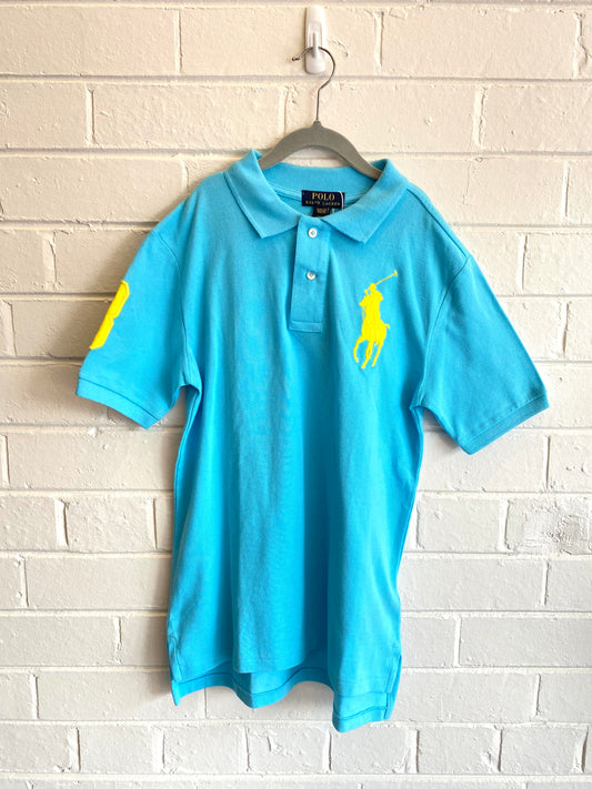 Ralph Lauren Polo Blue collar shirt - size 10-12