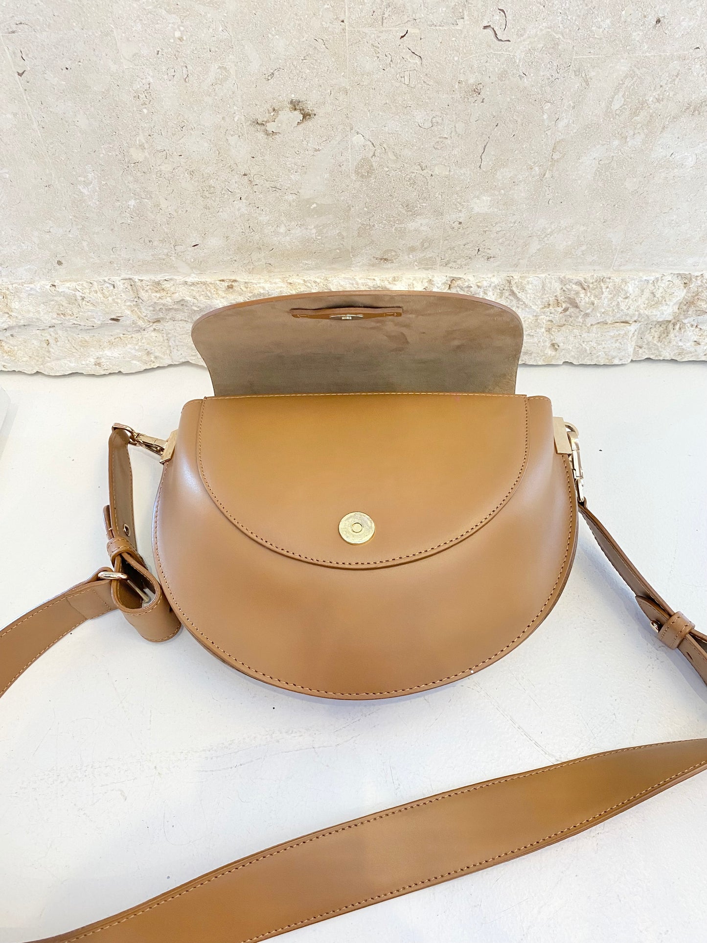 Viktoria & Woods Jude Cross Body Bag in Tan