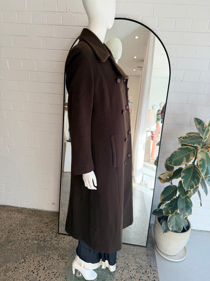 Burton Vintage Wool Blend Coat - Size 8/10
