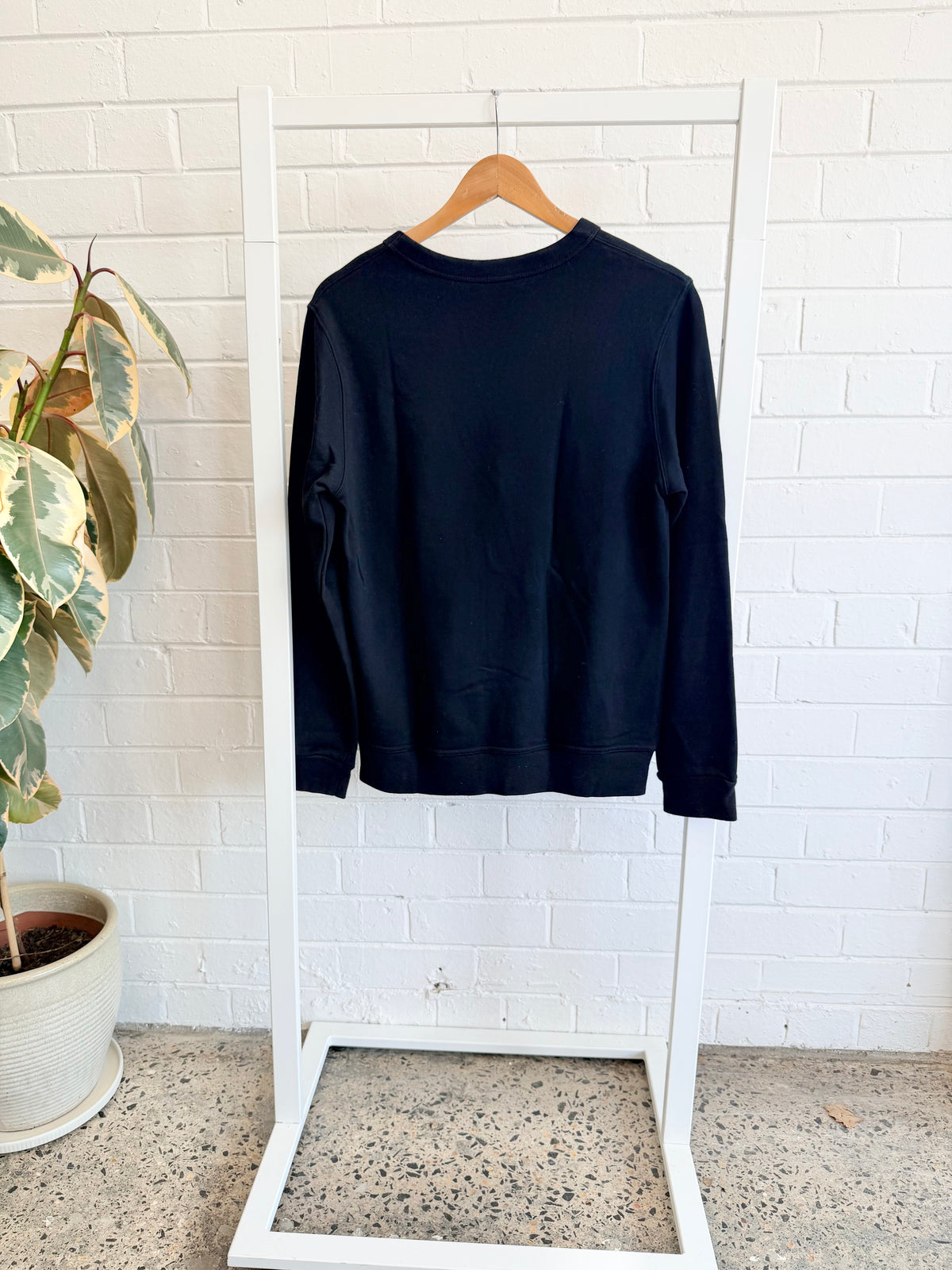 Burberry Black Dryden TB Logo Sweat - Size M (10)