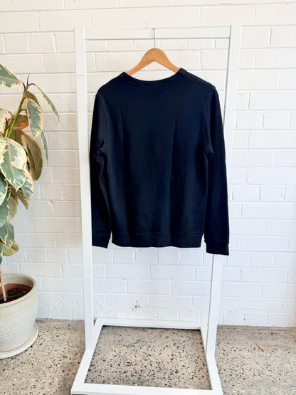 Burberry Black Dryden TB Logo Sweat - Size M (10)